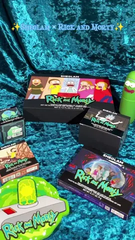 Bộ sưu tập mới của nhà Sheglam độc đáo lắm luôn ✨🖤 #crexiaohongshu #sonmoi #lipstick #unboxingvideo #unboxing #sheglamrickandmorty #swatches #fyp #xuhuong #trending #BeautyTok 