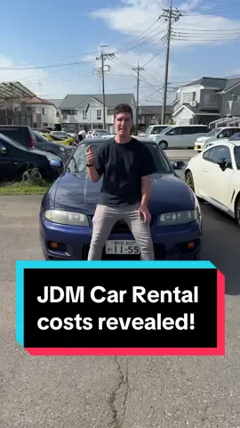 One of these JDM rental cars was recently stolen & recovered! Crazy stuff! But here’s the pricing on renting a Japanese legend over in Japan! #carrental #japaneseculture #japan #rental #jdmcars #traveltips 
