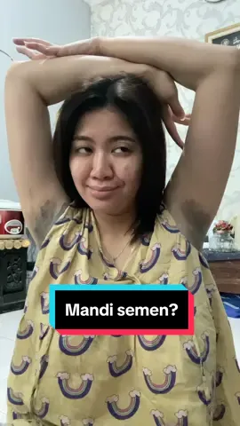 Mandi semen buat ketek?? Item❌ jadi cerah✅ #maskerketek #ketiakitem #ketekhitam #ketekglowing 