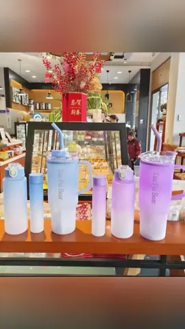 40oz gradient three-piece set sports portable water cup#Sports water cup#goodthing #Recommendation#fyp#viraltiktok 
