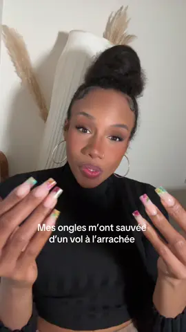 Ongles 2 en 1 💅🥷 😹😹  #Storytime #nails #prevention 