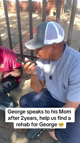 George speaks to his Mom after 2years, help us find a rehab for George 🥺