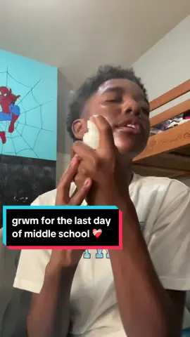 GRWM for the last day of middle school 🤕❤️‍🩹 @destiny !! @💫Ethan💫 @NYIA🌟💕  #funny #skincare #skincareroutine #grwm #preppyboygrwm #blackboygrwm 