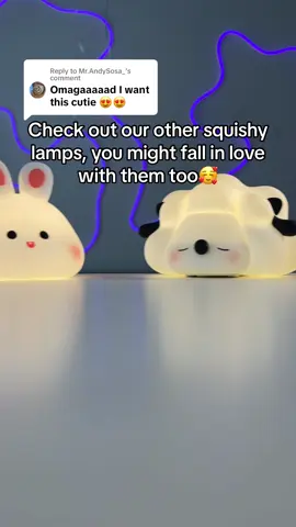 Replying to @Mr.AndySosa_ We have more than just this little cute bunny🥰#light #lamp #bunny #kawaii #cute #fyp #tiktokmademebuyit #giftsforher #viral #night 