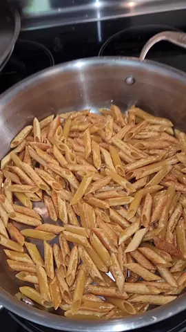 Fry your pasta before on a stainless steel pan and it will change your life. this Italian technique is a foodie hack that will blow your mind.