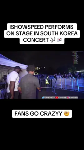 ISHOWSPEED PERFORMS ON STAGE IN SOUTH KOREA CONCERT 🎶 🇰🇷 Fans Go Crazyyy 🤯 #fyp #fypシ゚ #foryoupage #viral #ishowspeed #speed #ishowspeedclipz #ishowspeedlive #ishowspeedyt #ishowspeedfunnyclips #funny #streamer #fyppppppppppppppppppppppp #crazy #trending #capcut #wtf #humor #southkorea #music #performance #stage #microphone #wild #crowd #fypシ゚viral #fypage #concert #wild #fans #fanpage #fanslove 