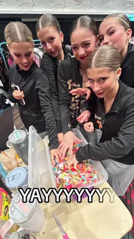 what’s a dance competition without a sugar rush??? asd takes on the candy salad #dancecomp #dancecompetition #dance #candy #candysalad #danceteam #fyp 