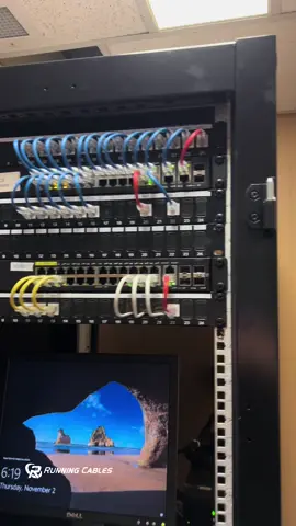 Some Network Cable Installation with the Running Cables Team!! #cable #cableinstallation #cables #cablemanagment #electrician #fy #fyp #ethernet #edit #lowvolatge #it #cisco #viral 