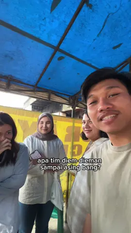 Tim bubur diaduk atau?