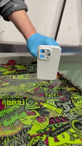 Hydro Dipping IPhone Cover #satisfyingvideo #hydrodipping 