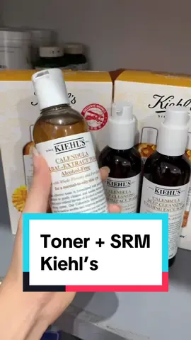 Toner và sữa rửa mặt hoa cúc nhà Kiehl’s ạ #toner #srm #sữarửamặt #hoacuc #kiehlscalendulaglow #kiehls #mỹphẩmchínhhãng #fyp #trending #viral 