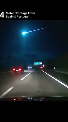 Stunning Footages of Blue Meteorite Lights Up Skies Over Spain and Portugal The internet is abuzz with visuals of a massive blue meteorite sweeping across the skies of Spain and Portugal. Videos show the night sky glowing with a brilliant blue light. Over the weekend, a dazzling comet fragment provided a rare spectacle for astronomers. On Sunday, the European Space Agency (ESA) shared a video of the 