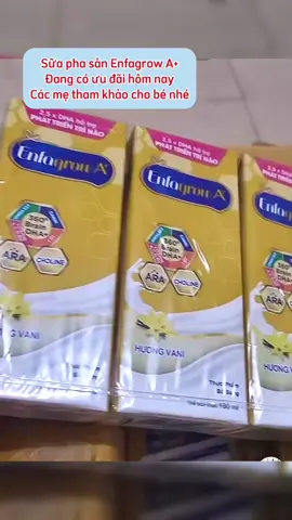 Sữa bột pha sẵn Enfagrow A+ cho bé. Các mẹ tham khảo nhé, đang được tiktok trợ giá đấy ạ #sữa #enfagrow #suabotchobe #suabotphasan #suaenfagrow #muataitiktokshop #xuhuong 
