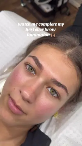 first time doing brow lamination🙌🏽  how pretty are her eyes😍 #lamination #brows #browgoals ##BeautyTok #browwax #browboss #browperfection #browobsessed #browlove #laminatedbrows #sydney #beauty #fyp #viral #trending #foryoupage #zyxcba #blowthisup 