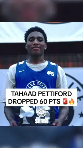 Auburn commit Tahaad Pettiford just dropped a 6️⃣0️⃣ BALL at the Aces Elite Classic 🚨🔥 @$haad #tahaadpettiford #auburn #slamhs #hshoops #fyp #basketball #60 