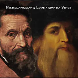 Michelangelo x Leonardo da Vinci 🥶 Michelangelo Buonarotti (1475-1564) e Leonardo da Vinci (1452-1519) viveram exatamente no mesmo lugar e no mesmo período, o Renascimento italiano. Eles poderiam ter sido grandes amigos, mas não foi bem assim: se odiavam! E esse ódio terminou em baixaria, dedo na tela e gritaria. #historia #edit #fyy #foryou #fypシ #fyp #viral #fy #filosofia 