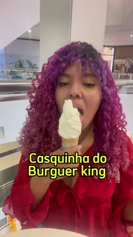 Sorvete casquinha do bk #sorvete #receita 