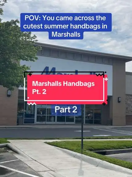 When it comes to affordable handbags @Marshalls 👛 #marshalls #handbags #bags #purses #purse #summerbags #summerhandbags #brightcolorhandbags!
