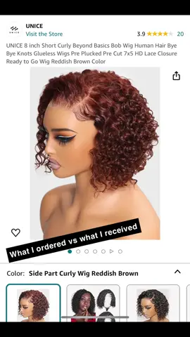 UNice Bye-Bye Knots Wig 7x5 Put On And Go… Pre Everything Glueless Lace Reddish Brown Curly WIg @Unicehair.Amazon @UniceAmazon❤️  #wigtok #foryoupage #viraltiktok #reddishbrownwig #unicehair #uniceamazon #uniceamazonwig #amazonwig #amazonfinds #foryou #hairinfluencers #blowthisup #curlywig #gluelesswig #amazonmusthaves #amazon 