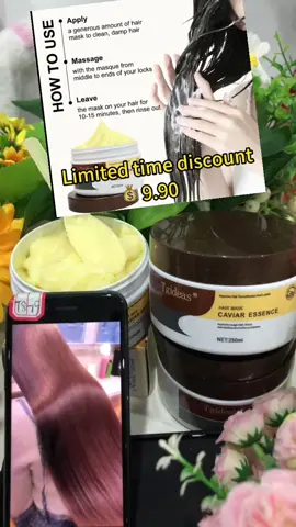 This mask does a good job. Removingthe hair deeply leaves it, silky andsoft l honestly give it its 10 because itdeserves it.#hairmask #vir #parati 