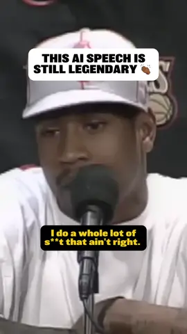 Human first. Athlete second. #alleniverson #basketball #humanity #inspirational #fyp  via @ESPN 