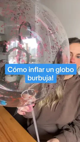 Te enseño a inflar un globo burbuja!😊 Te doy un tip clave para que te quede perfecta! 🎈 . . #globo #globos #cotillon #cumpleaños #balloons 
