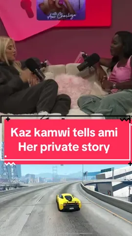 Kaz kamwi tells ami her pfivste story👀😳… #fyp #viral #podcastclips #podcasts #amicharlizeprivatestory #privatestory #amicharlize #ami #kazkamwi #LoveIsland 