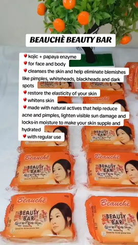 Beauchè Kojic Soap Beauty Bar #soap #beauty #kojic #faceandbody 