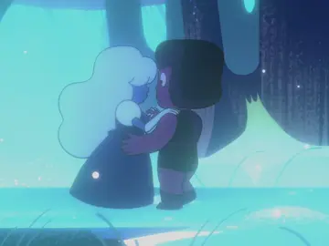 fusion. ⋆｡˚꩜ 🪐 #rubyandsapphire #stevenuniverse #stevenuniversoedit #garnet 