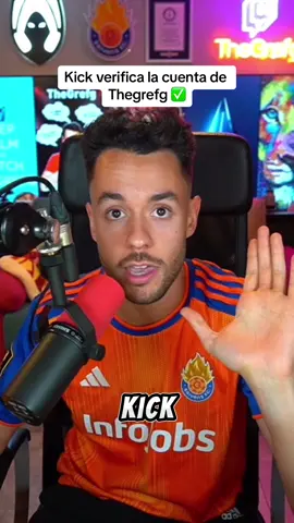 Kick verifica la cuenta de Thegrefg. Se ira a la plataforma verde? #kick #thegrefg #twitch #twitchclips #streamer #verificado 