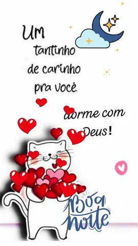 Boa Noite,dorme com Deus!