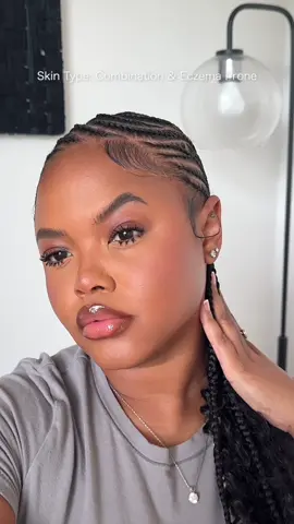 Replying to @Ohhh_Skyy | & i made sure to record a full tutorial for my Youtube gurliess!! 👯‍♀️💗 #eczema #makeuptutorial #MakeupRoutine #woc #wocmakeup #blackgirltiktok #blackgirlmakeup #skintint #lightmakeup #softglam 