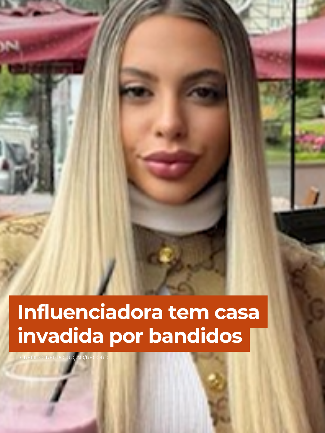 A influenciadora de internet Eduarda Souza, a 