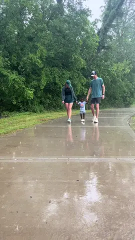 We got caught in rain storm on our evening walk but made core memories in the process 🌦️🌈🥹 #caughtinarainstorm #corememories #rainydays #rain #memories #toddlermom #toddlerdad #fyp #foryou #foryoupage #beautifulmoments 
