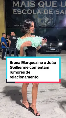 É namoro ou amizade sincera? Confira o que @Bruna Marquezine e @João Guilherme comentam sobre os rumores de affair 👀  #brunamarquezine #joaoguilherme 