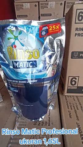Rinso Matic Profesional Ukuran 1,65 Liter....  #WIBGAJIAN #wibgajian  #rinsocair #rinsomurah 