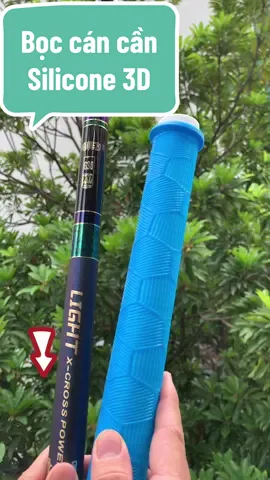 Bọc cuốn cán cần câu tay silicone 3D #boccancancau #cuoncancancau #cuoncancansilicon #cuoncancan3D #cuoncancansilicone #xuhuongmoinhat #caucagiaitri #trendmoinhat #hoangvufishing 