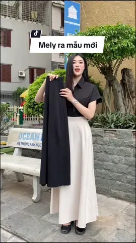 Mely ra mẫu mới!!! Siêu che khuyết điểm, tôn dáng mà dáng dài nên chống nắng tốt nữa nha. #melyfashion #chanvaydangdai #chanvaydai #chanvaychua #chanvay #outfit #thoitrang 