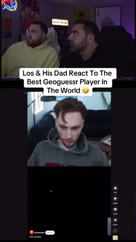 Los And His Dad React To Rainbolt Play Geoguessr! #lospollostv #rainbolt #fyp #viral #streamer #funny #fatherson #lospollos #lospollostvmoments #geoguessr 