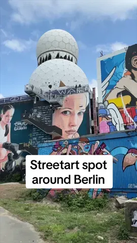 Imagine a rave there 😱 One of the coolest things to explore around #berlin for #streetart  Can’t believe this is 30min away from the city center - full of history #teufelsberg used to be a Us listening station but also a proper rave place  #berlincity #travel 