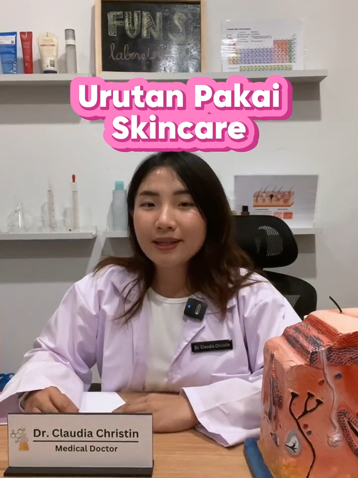 Urutan pakai skincare yang bener tu gimana sih? #funskincare #skincare