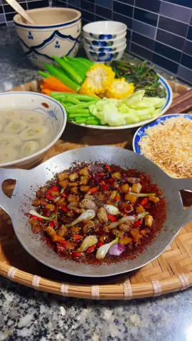 Kho quẹt tớp mỡ , canh chuối … mời mn qua ăn cơm vs gd Ín nha☺️#comnhain #trending #amthucvietnam #xuhuong #khoquet 