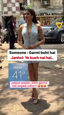 Jaipur main temperature zyada hi badh gaya hai , Reason : Jhanvi kapoor is in Jaipur 💕🫶 . . . . . #fry #frypgシ #fryp #frypage #fryoupage #foryo #foryou #foryoupage #foryourpage #foryoupageofficiall #foryoupage❤️❤️ #explore #bollywood #shorts #funny #actors #actress #bollywoodsong #reels #pakistan #bangladesh #dubai #qatar #italy #india #kuwait #france #ny #newyork #washington #london #usa🇺🇸 #usa #uk #canada #toronto #australia #sydney #newzealand #auckland #melbourne #austria 