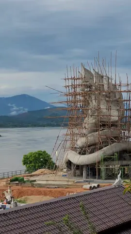 #พญาอนันตนาคราชใหญ่ที่สุดในภาคเหนือ #พญาอนันตนาคราช #เชียงราย #ริมแม่น้ําโขง 