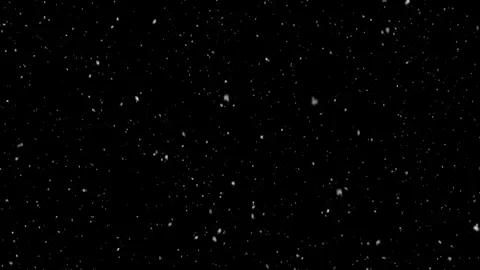 Falling Snow Realistic Overlay Loo