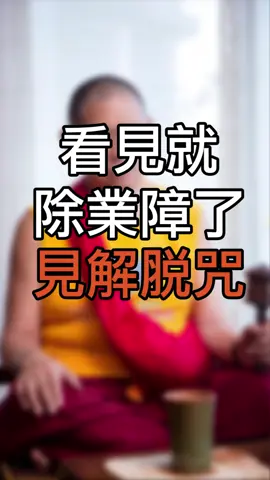 看到咒卡 #陀羅尼 就#解脫 見解脫咒可以消除 #業障 就是這麼神奇   #噶千仁波切 #滅罪咒 #六道金剛咒 #聽聞解脫咒