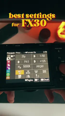 best setting for the sony fx30😉 #fx30 #sonycinemaline #filmmaker 