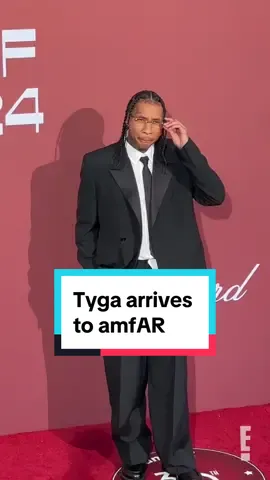 #Tyga arrives to the #amfAR gala. #Cannes2024