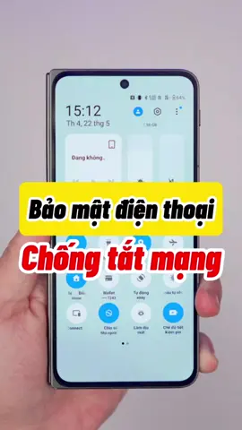 Cách bảo mật điện thoại chống bị tắt kết nối mạng khi màn hình khóa #ofansvn #thanhcongnghe #LearnOnTikTok #OPPO 