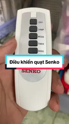 Điều khiển quạt Senko kèm pin #shopremotedieukhien #dieukhienquat #senko 